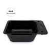 Ekologiczna czarna miska do farbowania włosów - Kwadratowe narzędzie do mieszania jakości salonowej dla pasty koloryzującej