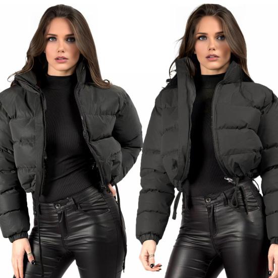 Женское пальто с хлопковой подкладкой — фото 8