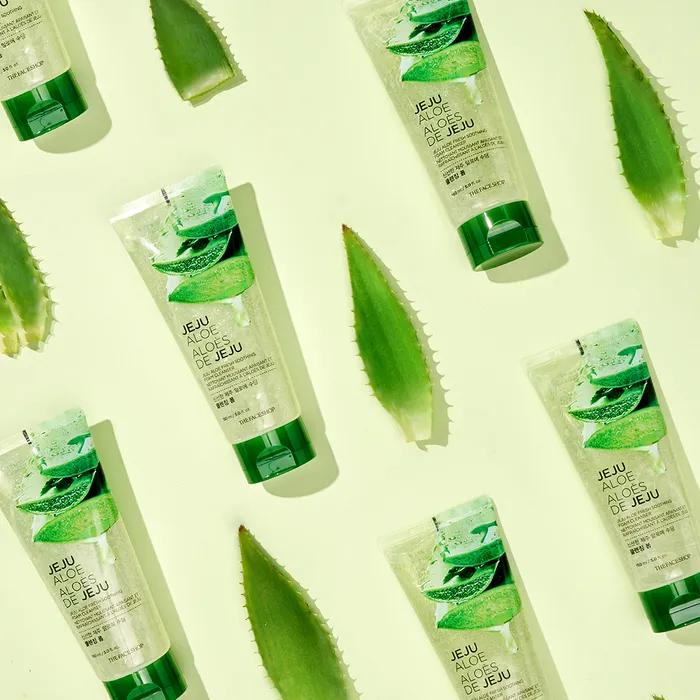 The Face Shop Fresh Jeju Aloe Soothing Cleansing Foam 150ml
