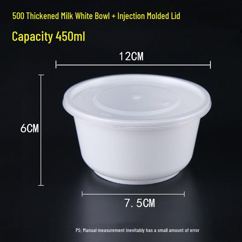 Disposable Plastic Takeaway Bowls