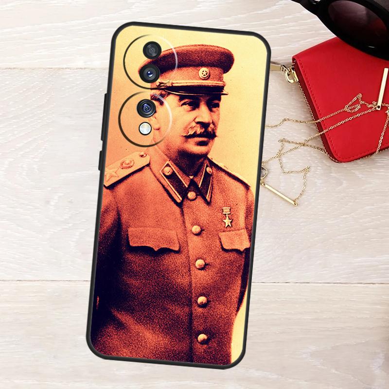 Russian Commander Stalin Case For Honor Magic 8 5 6 7 Lite 50 70 90 200 400 Pro X8b X8c X9a X9b X9c X9d Win RT Cover