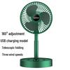 JunShiQi DH Faltbarer USB-wiederaufladbarer Schreibtischventilator