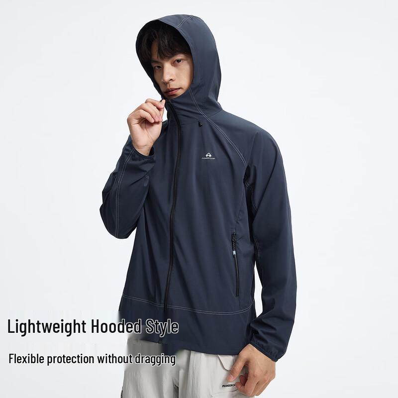 Tuoluzhe Men's Outdoor Hooded UV Protection Jacket