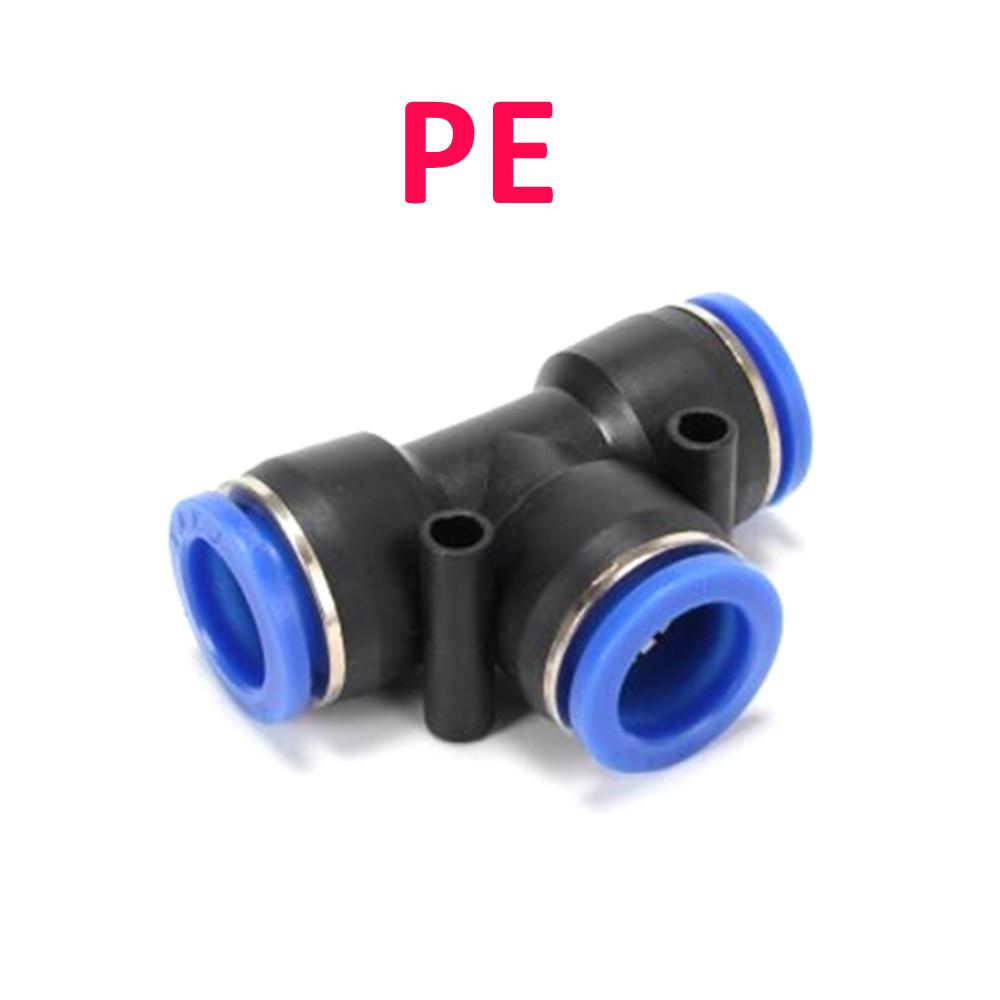 Pneumatic Fitting Pipe Connector Tube Air Quick Fittings Water Push In Hose Couping 4mm 6mm 8mm 10mm 12mm 14mm PU PY PK PE PV SA