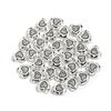 5pcs Lampwork Heart Beads 12mm Colorful Hand Painted Glass Loose Beads For Jewelry Making DIY Necklace Phone Chain Accessories