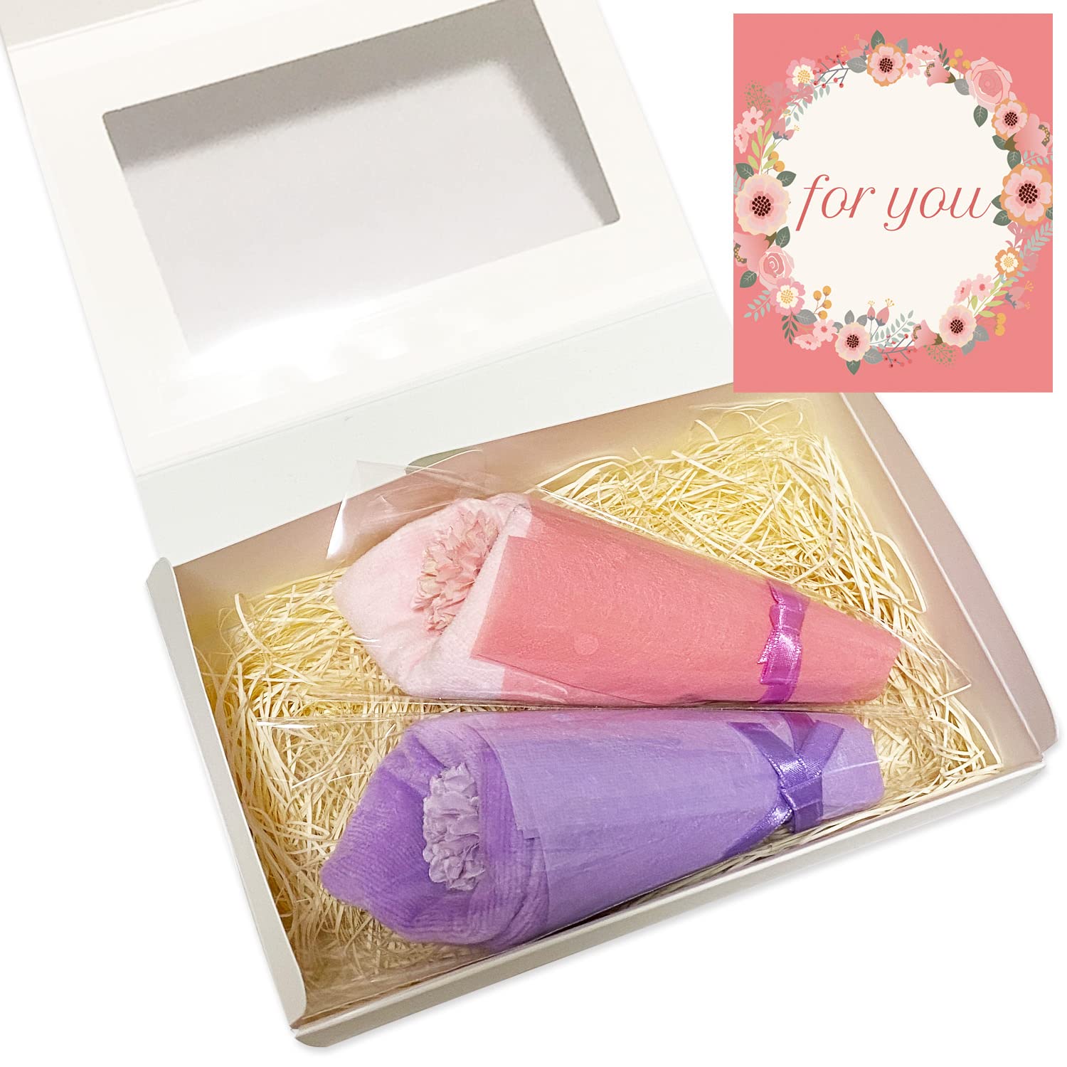 

Bouquet Imabari Towel Gifts Like a Perfect for Handkerchief Set of 2 Towels, Towels, Bouquet, Birthdays, Towels, (Pink/Purple (Solid))