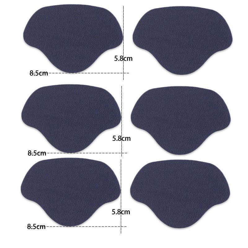 Self-Adhesive Mesh & Leather Heel Repair Patches for Sneakers
