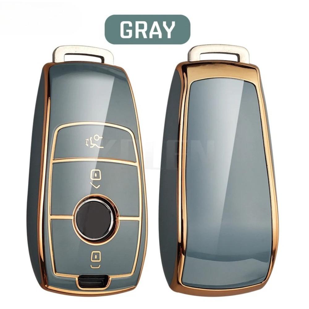 TPU Autoschlüsselhülle Abdeckung Schale Fob für Mercedes Benz A C E S-Klasse W204 W205 W212 W213 W176 GLC CLA AMG W177 Auto Zubehör