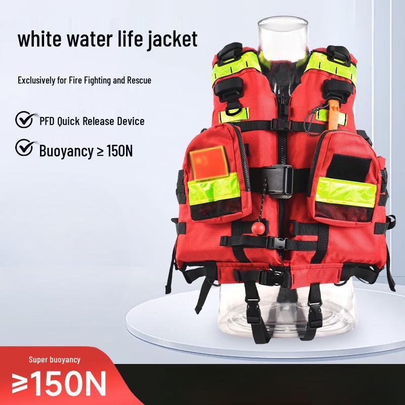 Taoli Xiansheng Heavy-Duty Rapid Water Rescue Life Vest One Size
