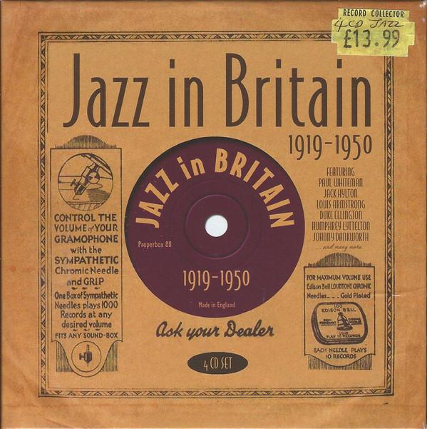 

CD VARIOUS Jazz in Britain 19191950 PROPERBOX88 Proper Records 2005 UK Jazz Used