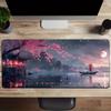 pc Japanese sakura Large Mouse Pad computer mat Desk Mat keyboard mat Office Gaming Table Mat