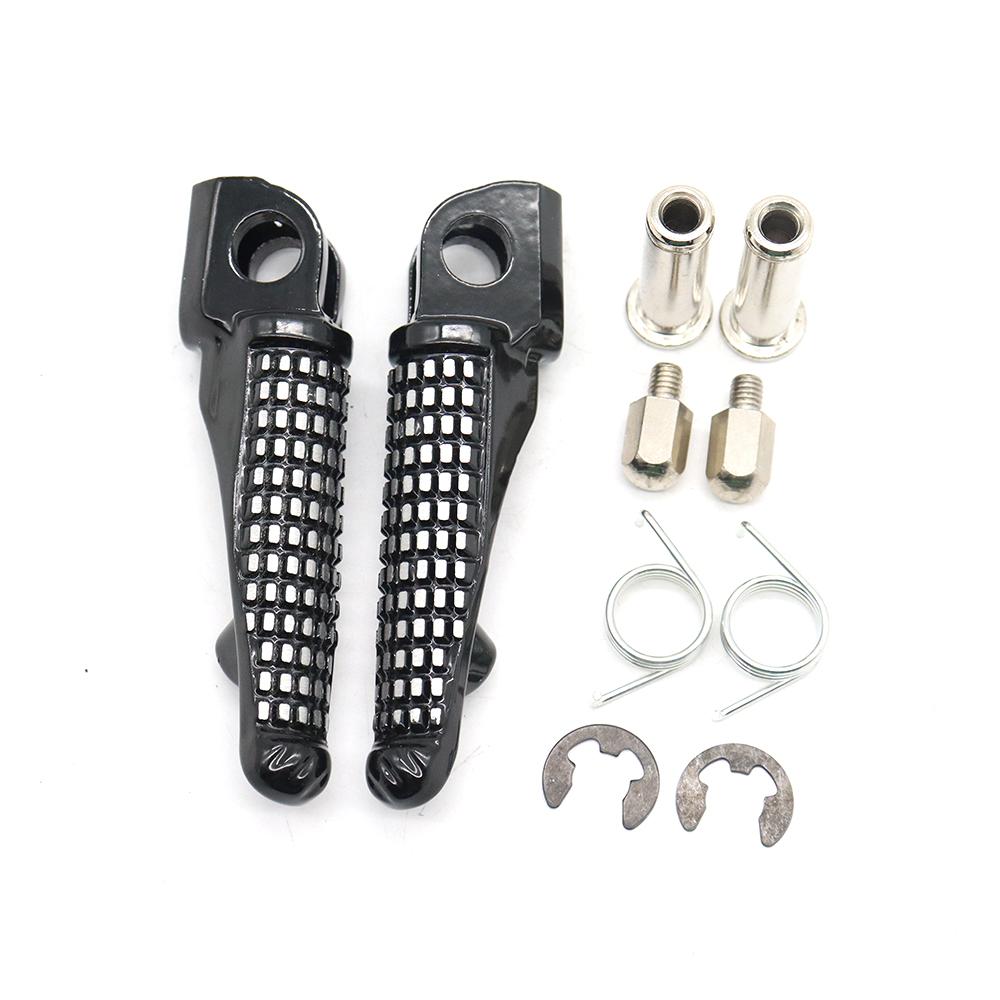 

Motorcycle Front Footrests Foot Pedals For Kawasaki NINJA 250 300 ZX6R ZX9R ZX10R ZX12R Z650 Z750 Z800 Z900 Z1000 ER6F ER6N As Picture Showed