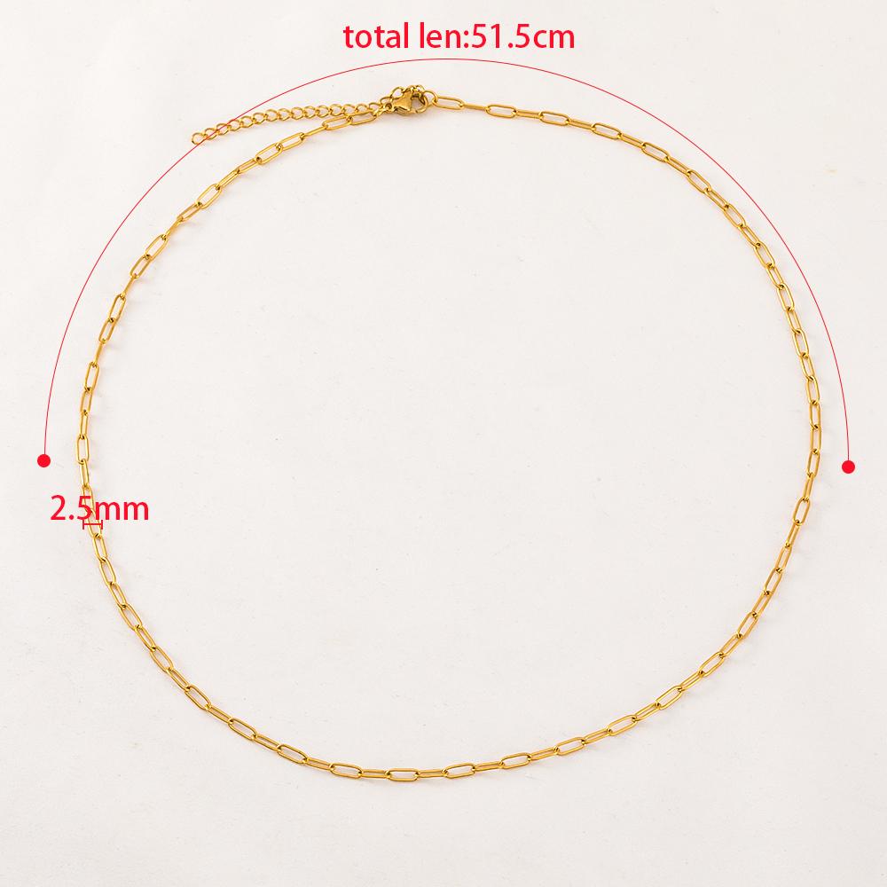 1PC 5PCS New Stainless Steel Frosted Necklace Bracelet Set Jewelry Making Gift Thick Link Chain OT Buckle Clasp Handmade Chokers
