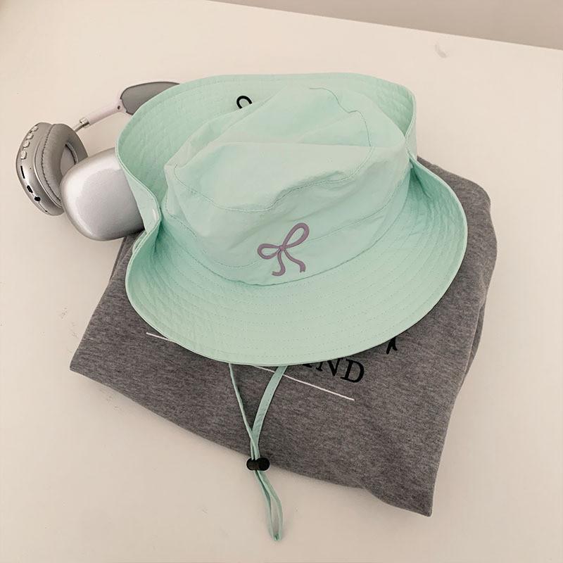 

Fashionable Bucket Spring Hat With Butterfly Knot For Stylish Outdoor Enthusiasts м ята зелений колір