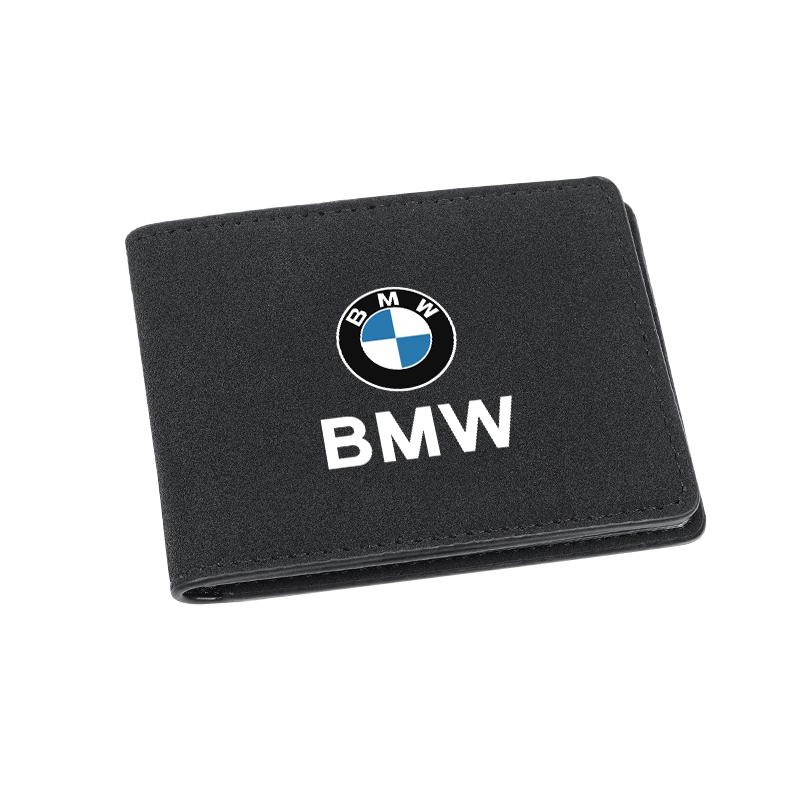 2026 Hot Car Driving Documents Case Purse Credit Card Holder Wallet For BMW F30 G30 G20 G05 G11 E39 Passport Holder Card Bag Car Keychain Jdsg40