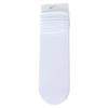 Damskie białe skarpetki do połowy łydki z jedwabiu lodowego: Cienki, Jednolity kolor, Aksamitny, Wiosna/Lato