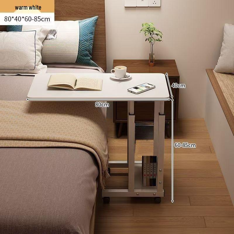 Adjustable Portable Bedside Desk: Movable Study Table for Dorms