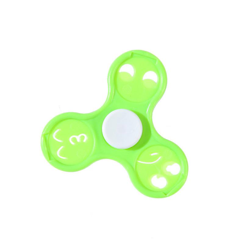 Creative Expression Bearingless Plastic Fingertip Gyroscope Children Toy For Stress Relief And Focus