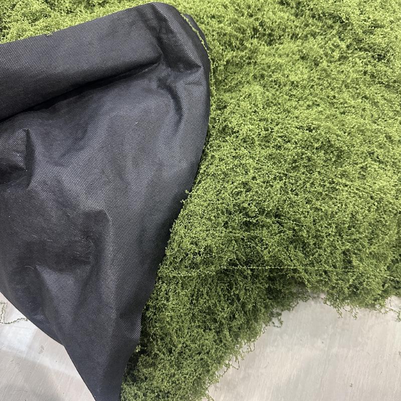 Artificial Woolly Moss Lawn for Indoor Landscaping and Decoration