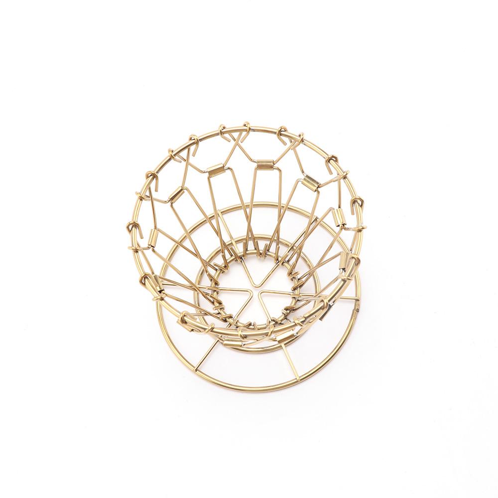 Steel Collapsible Reusable Folding Coffee Dripper Stand Basket Strainer Rack Coffee Filter Holder