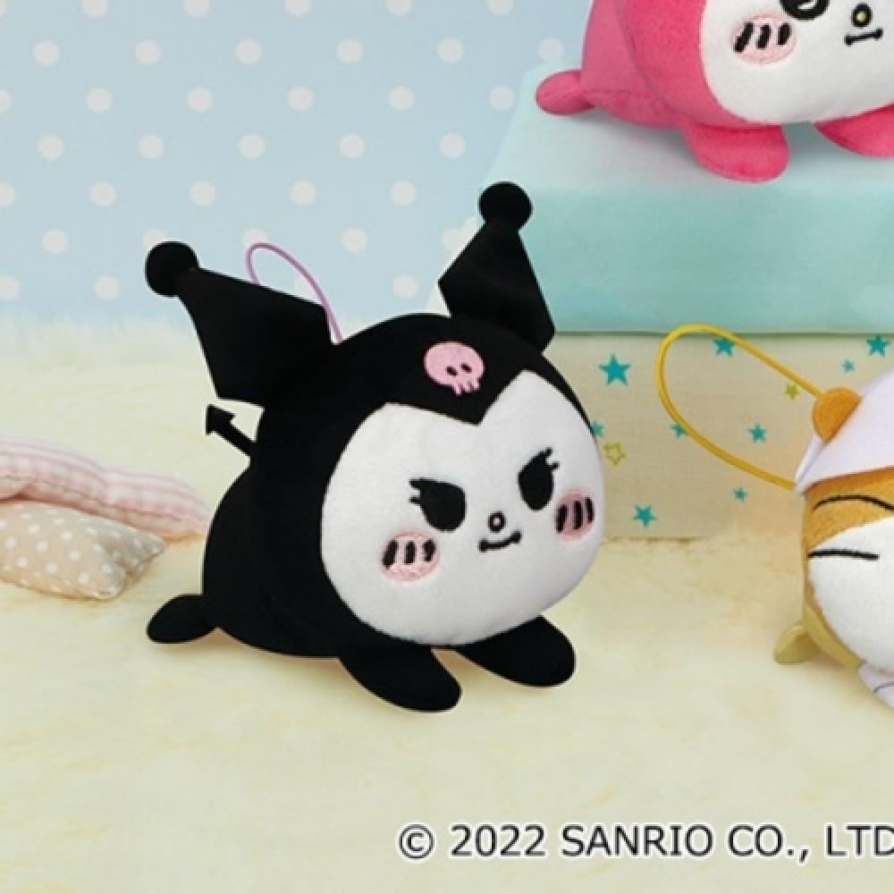 

[Прибыло] Персонажи Furyu Nagano x Sanrio Давайте спать вместе кукла-талисман том 2 все 3 типа Куроми для домашнего использования