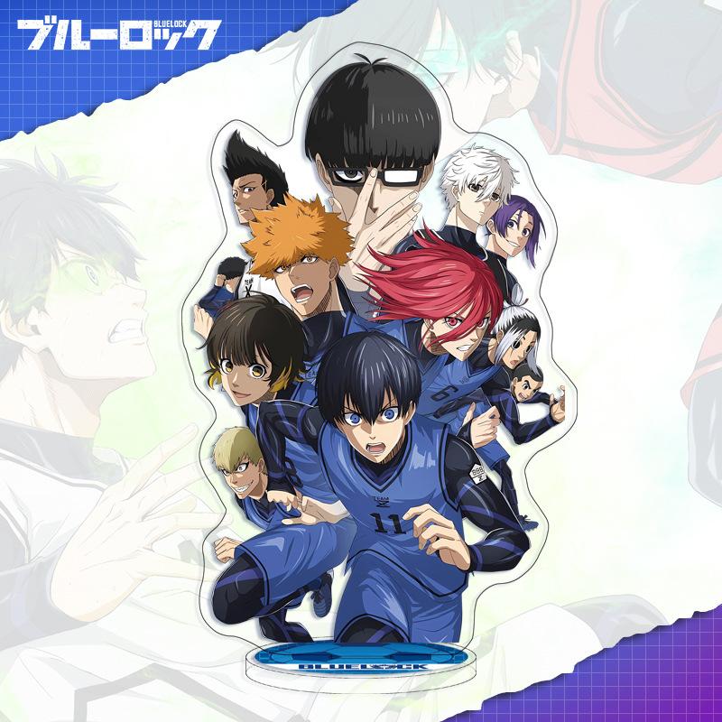 Standee Prigione Blu 16cm Fronte-Retro HD Anime Segno Acrilico Standing Standee
