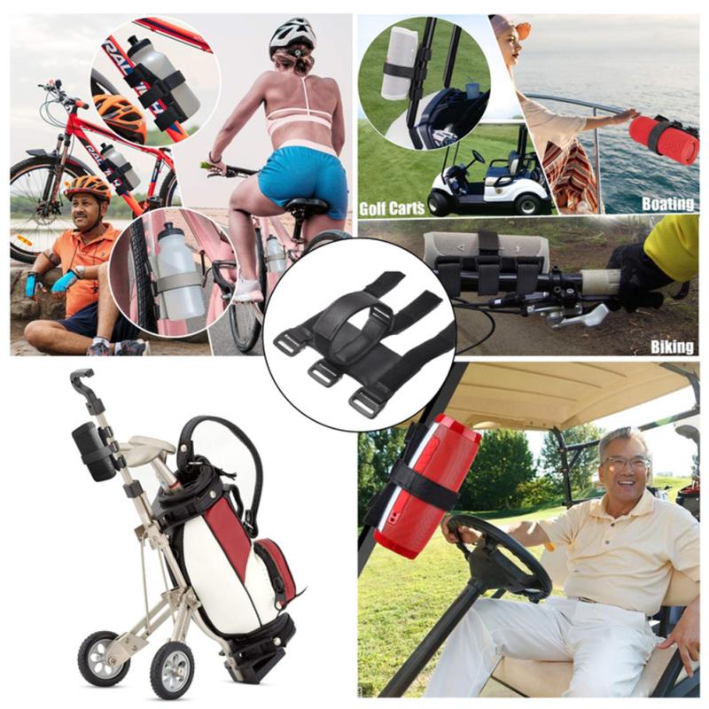 Pu Leather Car Fixed  Binding  Belt With Audio Speaker Adjustable Buckle Magic Stickers Design