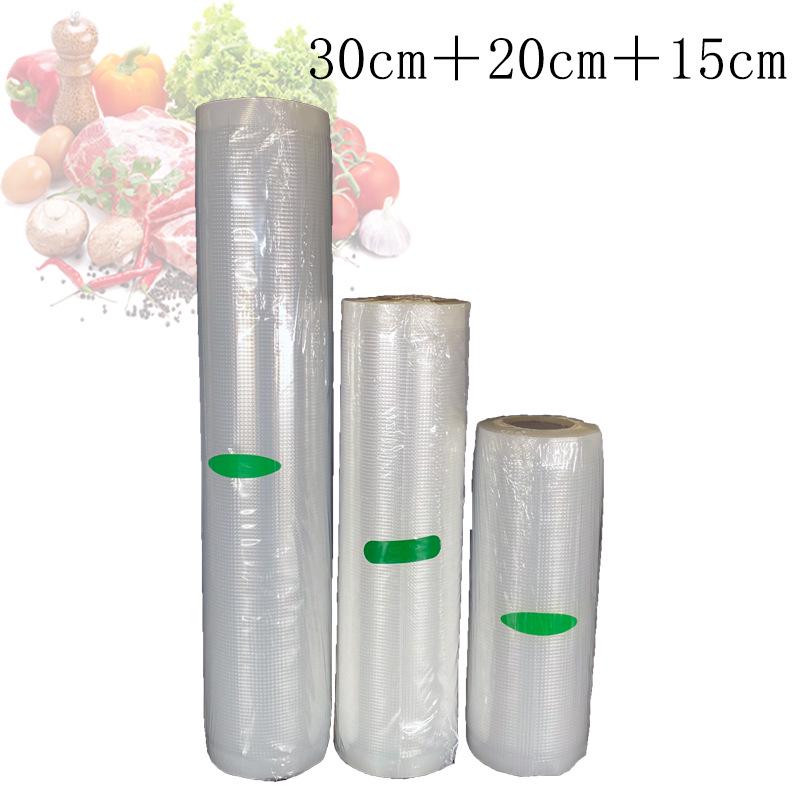 Átlátszó Texturált Nylon Vákuum Tekercses Tasak - Vastagított, Élelmiszeripari