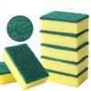 Dishwashing Sponge Scrubber Kitchen Sink Heavy Duty Cleaning Block Pots Plates Utensils