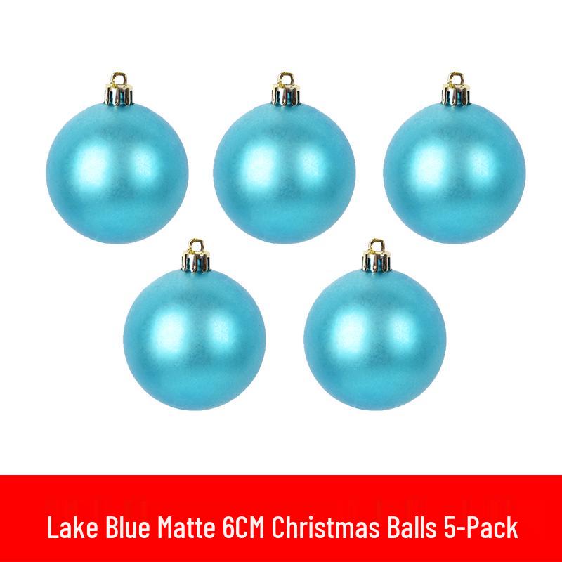 6-30cm Christmas Ornaments: Shiny, Matte & Glitter Balls In Gold, Silver, Red & Green - Plastic Tree Decorations