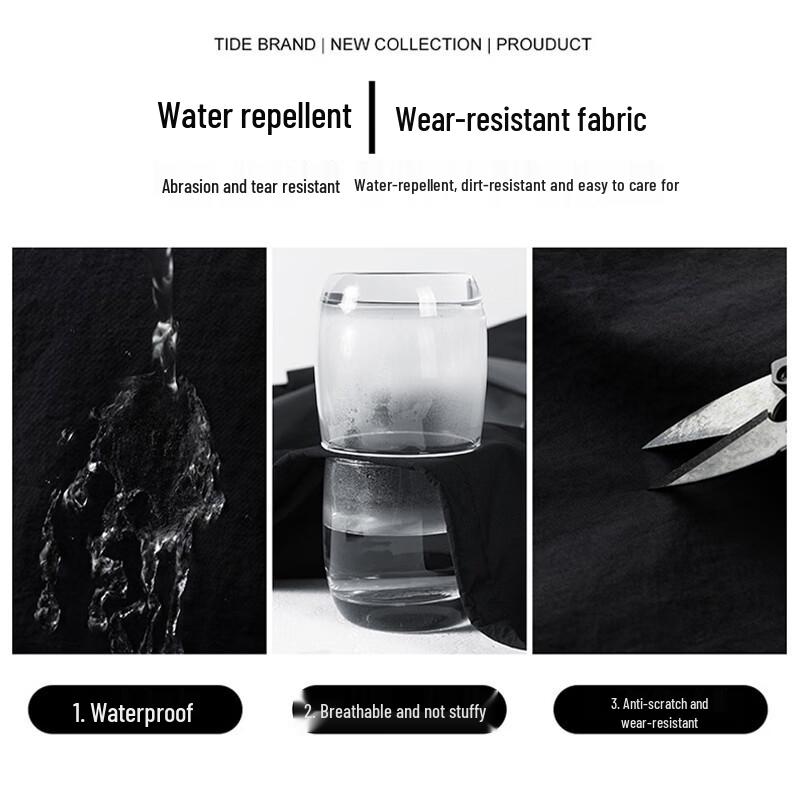 Men's Loose-Fit Straight Leg Casual Cargo Pants