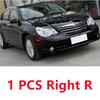 For Chrysler Sebring Front Bumper Turn Signal Reflector Lamp Side Decorative Lights Yellow=