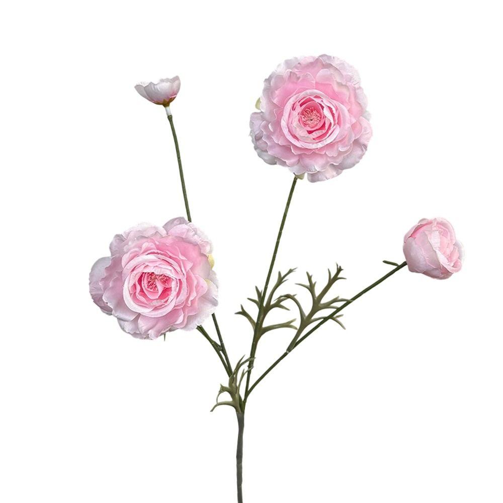 1PC 4 Heads Artificial Peony Flowers Silk Peony Color Fake Bouquet Flower Arrangement Bouquet Peony Wedding Garden Decoration