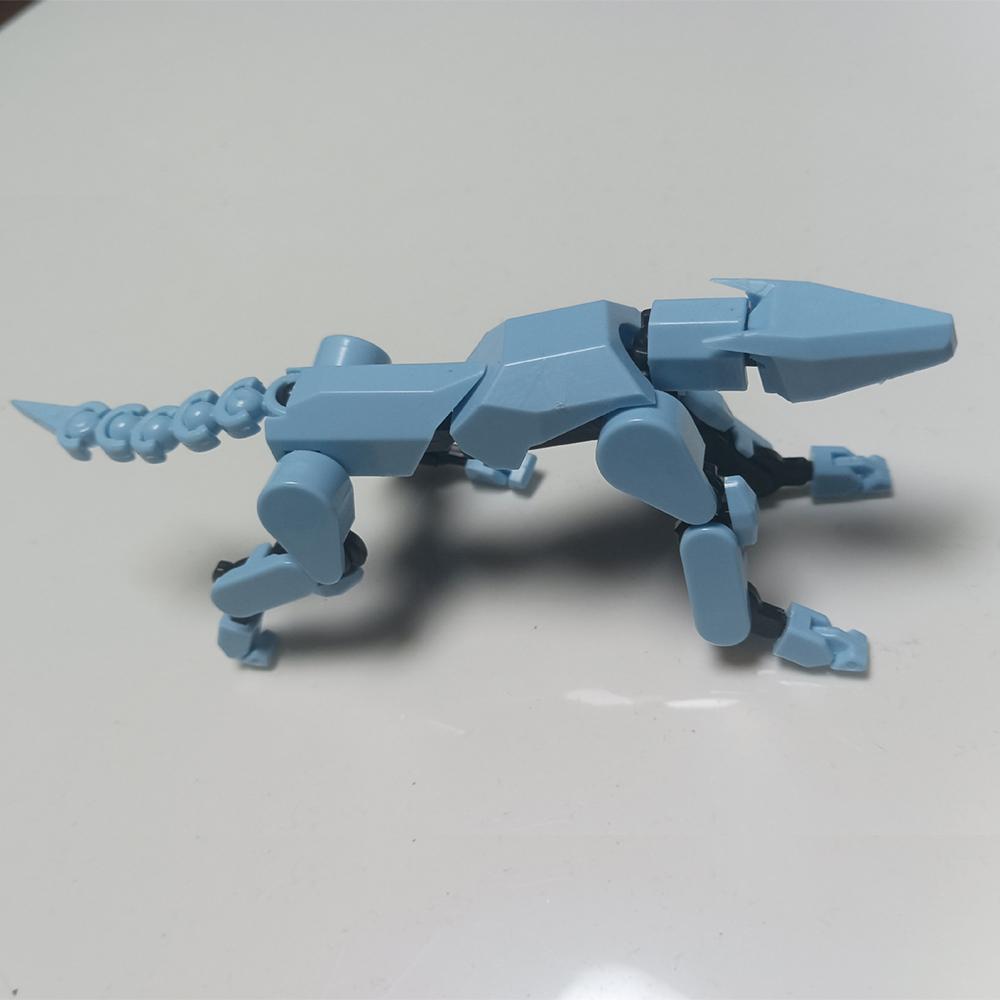 3D Multi-Jointed Movable Shapeshift Robot Joint Dog Creative Printed Mannequin Dummy Action Model Doll Toys for Children's Gifts