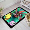 Anime Smiling Friends Rug Floor Mat for Living Room or Bedroom Soft and Comfortable Carpet a Gift for Birthday and Holiday.