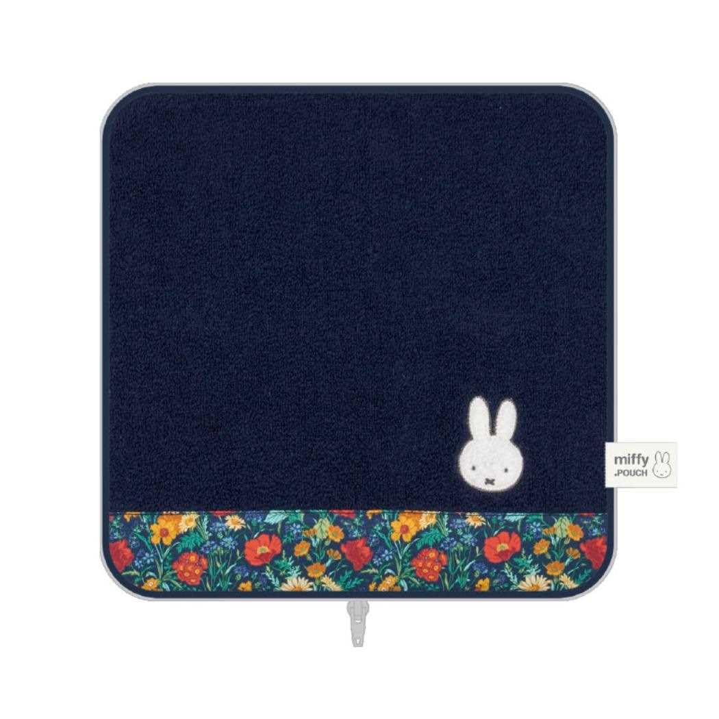 

Miffy Dot Pouch Liberty Fabric Navy BD