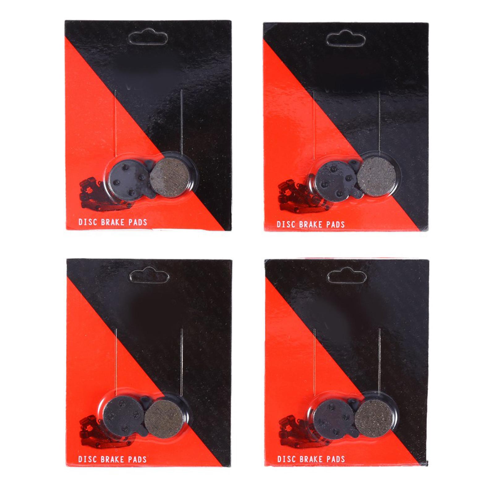 

Pads For , 4 Pairs Black High Quality Resin Electric Sc Pad For Mountain Bike Rake Scooter Disc Semimetal Disc Brake