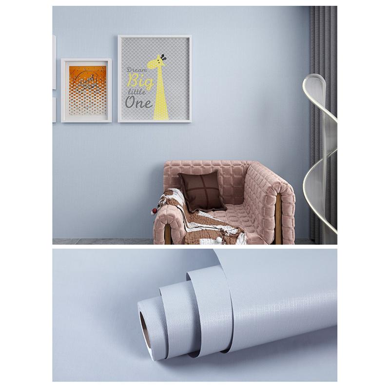 

ПВХ Моранди однотонные самоклеящиеся обои спальня гостиная водонепроницаемые настенные наклейки DIY домашний декор стен 40cm*10m