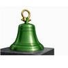 16 Inch Large Aluminium Hanging Bell – 22” Height | Loud Clear Ringing Sound | Decorative & Temple Use