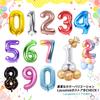 Lausatek Balloon Aluminum Number 1 40 Inches 90cm Rose Gold Birthday Anniversary Decoration