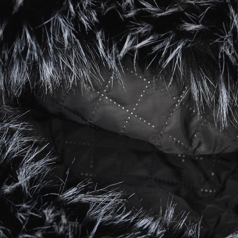 2025 New Cross-border Imitation Fox Hair Warm Fashion Fisherman Mongolian Hat Show Face Small Fur Hat Foreign Trade Fur