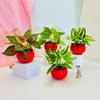 Persimmon Aureum Epipremnum Flowerpot Simulation Green Plant Potted Plant