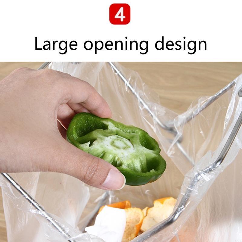 

Stainless Steel Garbage Bag Shelf Home Kitchen Countertop Folding Trash Bag Holder Dishcloth Towel Rack Support X3UC China Mainland