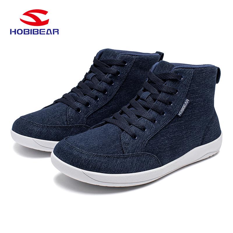 

HOBIBEAR Men’s Wide Toe Comfortable Sneakers Ankle Boots for Spring and Autumn 40