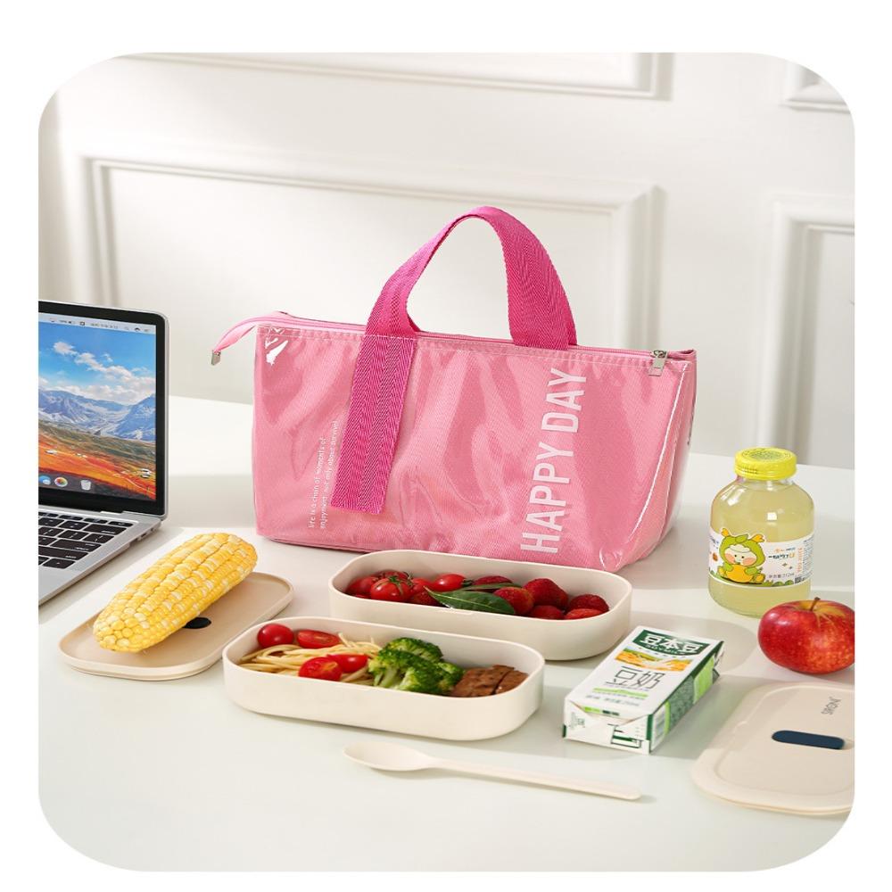 Large Opening Design Picnic Bag Heat Preservation Lunch Box Bag Food Storage Bag Camping