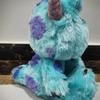Kawaii Monstro Fúria Azul Brinquedo de Pelúcia Desenho Animado Bonito Boca Torta Fúria Azul Brinquedo de Pelúcia Dando Namorada Presente de Aniversário