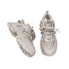 Couple dad shoes women's 2024 new four-season suitable wear lace-up muffin platform casual sports shoes