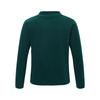 Unisex Kids Mock Neck Tshirt Solid Color Long Sleeve Thermal Underwear Warm Undershirt Childrens Homewear