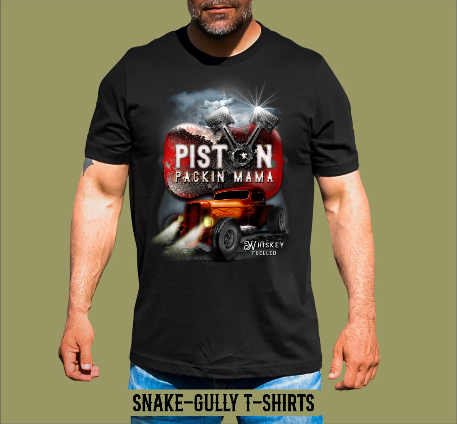 RAT ROD PISTON PACKIN MAMA T-SHIRT M