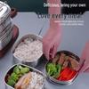HUIHUADU Stainless Steel Double Layer Lunch Box